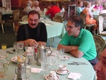 Joe Conte & Larry Gruber (at brunch the following day in Tuxedo, NY)