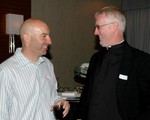 Ron Croney and Fr. Eugene Field