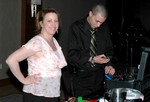 Kathy Wexler and the DJ